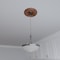 Ekena Millwork Baltimore PVC Medallion (Canopies up to 5 1/4"), 13"OD x 3 1/2"ID x 3/4"P, Bright Coat Copper CMP13BABCO - alternate 9
